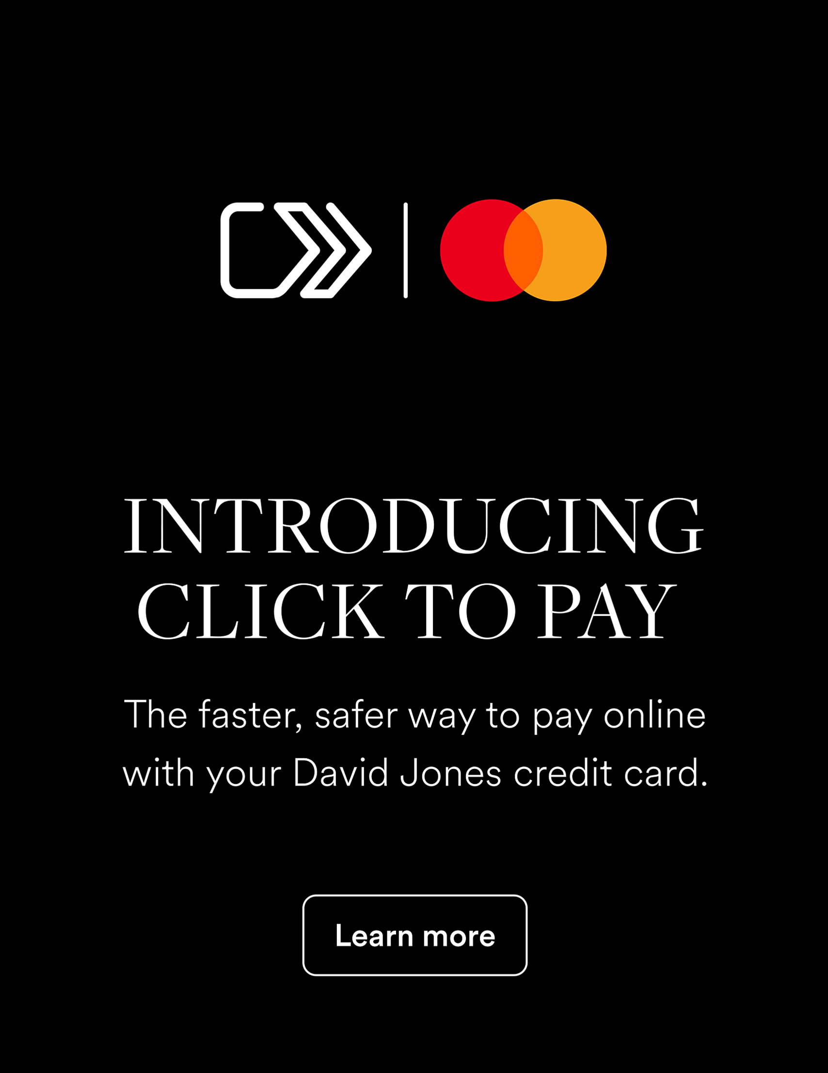 INTRODUCING CLICK TO PAY